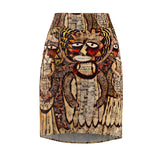 Boho Tribal Art Midi Skirt — $29.99