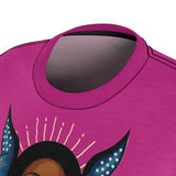 Afro  Angel Face - Blue - Pink-$42.99