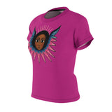 Afro  Angel Face - Blue - Pink-$42.99
