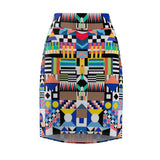 Colorful Tribal Print Women's Skirt - $29.99