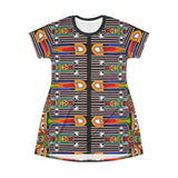 Ethiopian Eyes T-Shirt Dress — $42.99