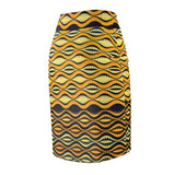 African Wave Midi Skirt - $42.99