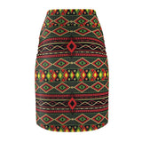Tribal Geo Print Pencil Skirt - $29.99
