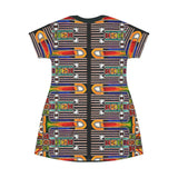 Ethiopian Eyes T-Shirt Dress — $42.99