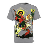 African Angel Slays Demon Tee