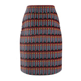 Spirit Mask Midi Skirt - $29.99
