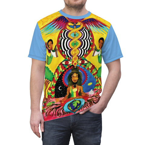 Unisex Cut & Sew Tee (AOP)
