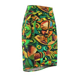 Forrest Mother African Midi Skirt