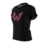 Black Winged Queen Women's Tee — Afrocentric Graphic Shirt