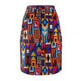 Afro Cityscape Skirt - $29.99
