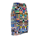 Colorful Tribal Print Women's Skirt - $29.99