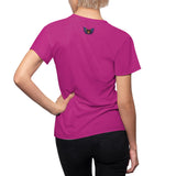 Afro  Cherub Wing - Blue - Pink