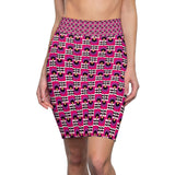 Pink Afro Floral Skirt – $29.99