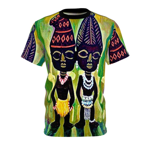 Ibiji Twins African Art Shirt - $39.99