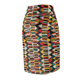 Tribal Print  Midi Skirt – $29.99