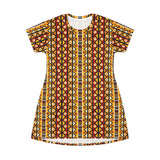 African Tribal Stripe T-Shirt Dress — $42.99