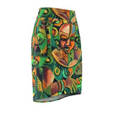 African Goddess Art Pencil Skirt – $29.99