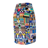 Colorful Tribal Print Women's Skirt - $29.99