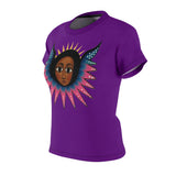Afro Angel Face - Plum - $39.99