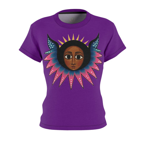 Afro Angel Face - Plum - $39.99