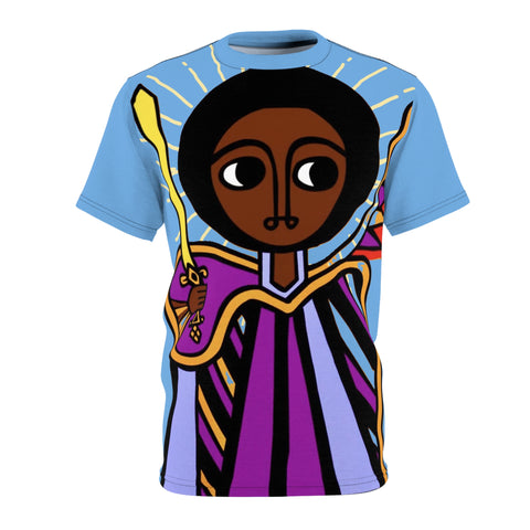 Afro-Guardian Angel Shirt (Blue) - $39.99