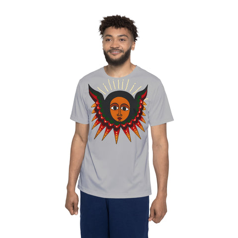 Afro Angel Face - Tropical - Gray