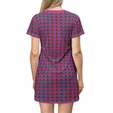 Afro Angel Face T-Shirt Dress - $42.99 - Pink