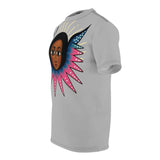 Afro Angel Face - Pink - Gray - $39.99