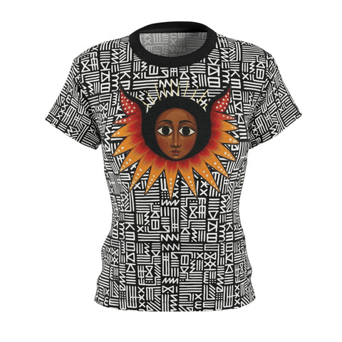 Afro Angel Face  - Women's Shirt - $42.99 - Sunrise