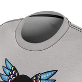 Afro Cherub Wing - Gray - $34.99
