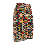 Tribal Print  Midi Skirt – $29.99
