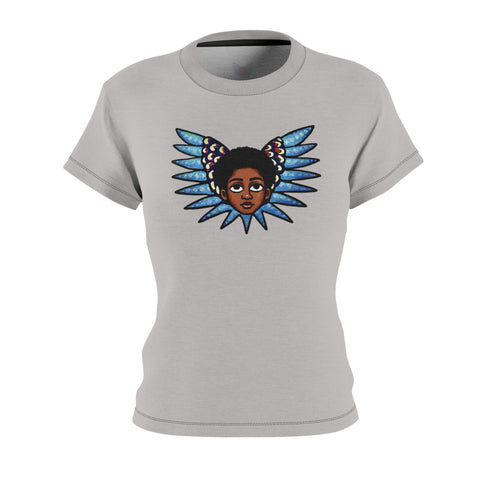 Afro Cherub Wing - Gray - $34.99