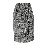 Mudcloth Print  Skirt - $29.99