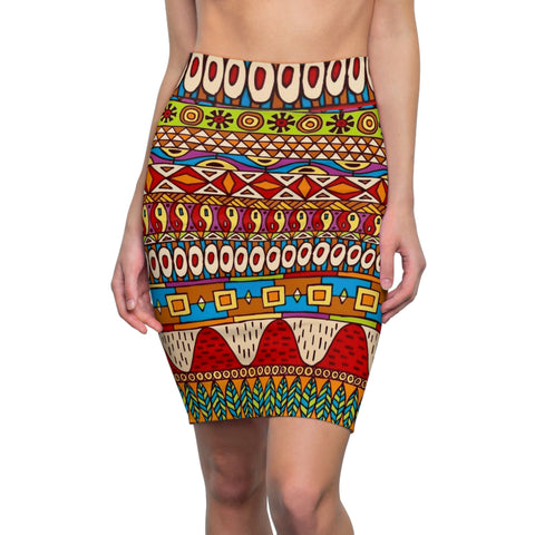 Copy of African Goddess Art Pencil Skirt – $29.99