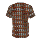 Afro Angel Warrior Print Shirt - Red - $39.99
