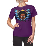Afro Cheru Wing - Plum - $39.99