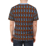Afro Angel Warrior print -Blue  - $39.99