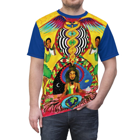 Unisex Cut & Sew Tee (AOP)