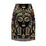 African Goddess Geometric Skirt - $29.99