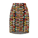 Tribal Print  Midi Skirt – $29.99