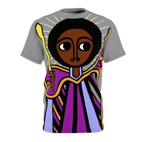Afro-Guardian Angel Shirt (gray) - $39.99