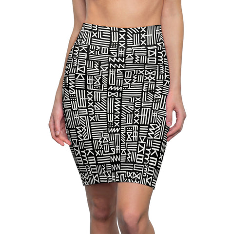 Mudcloth Print  Skirt - $29.99