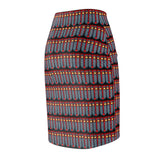 Spirit Mask Midi Skirt - $29.99