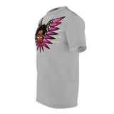 Afro Angel Face - Pink - Gray - $39.99