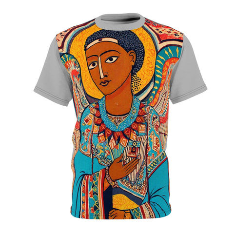 Copy of   Afro Angel Face - Pink - Gray