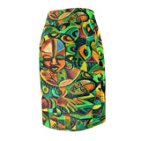 Forrest Mother African Midi Skirt
