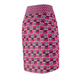 Pink Afro Floral Skirt – $29.99