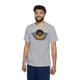 Afro Cherub Blue Wings - Gray