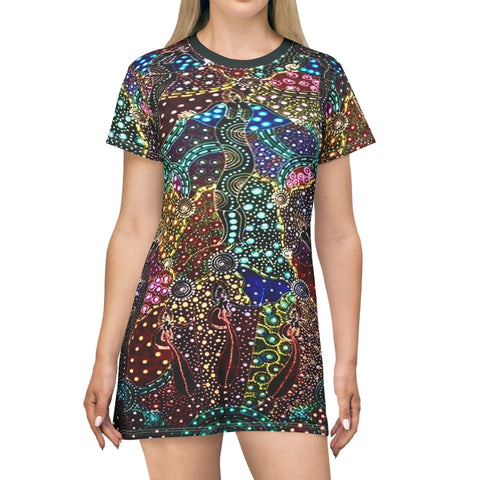 Cosmic Awareness-Shirt Dress — $42.99