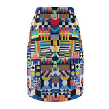 Colorful Tribal Print Women's Skirt - $29.99